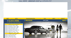 Desktop Screenshot of naplesairportshuttle.com